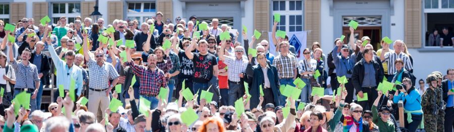 Landsgemeinde Abstimmung