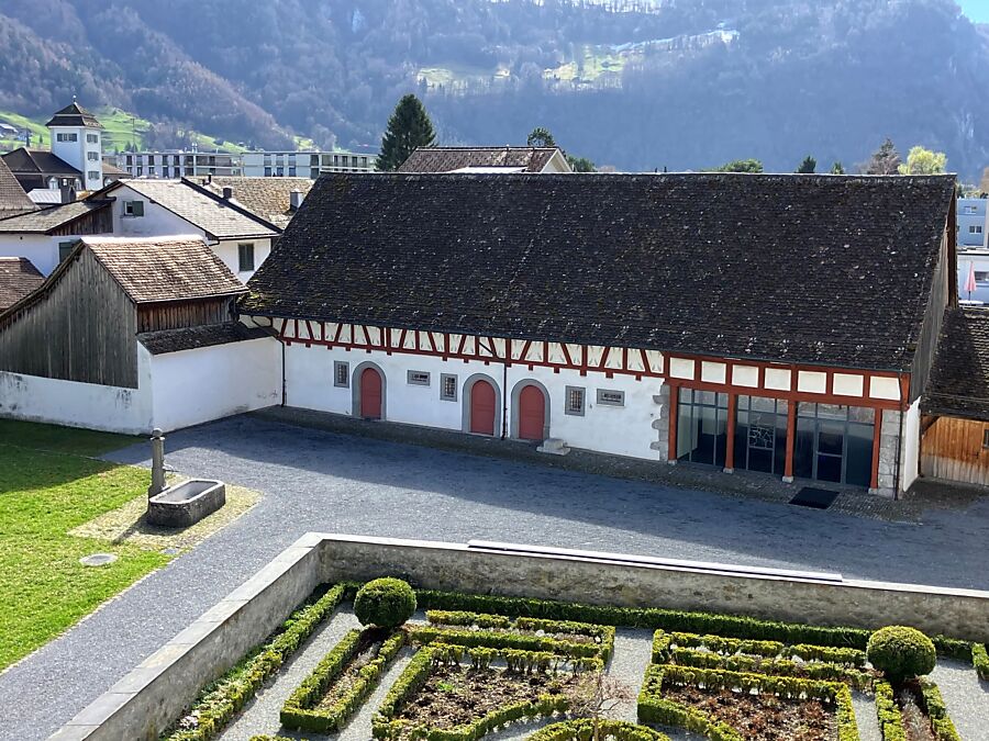 Ökonomiegebäude des Museum des Landes Glarus, alte Stallungen