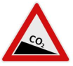 CO2 Emissionsvorschriften Schild